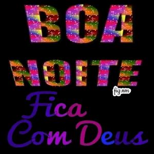 BOA NOITE Fica Com Deus - getsticker.com