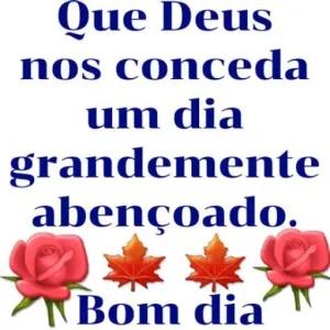Que Deus nos conceda um dia grandemente abençoado. Bom dia - getsticker.com