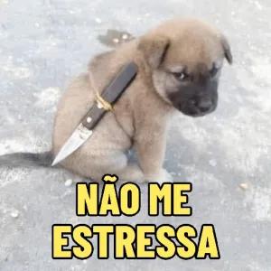 NÃO ME ESTRESSA - getsticker.com