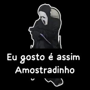 Eu gosto é assim Amostradinho - getsticker.com