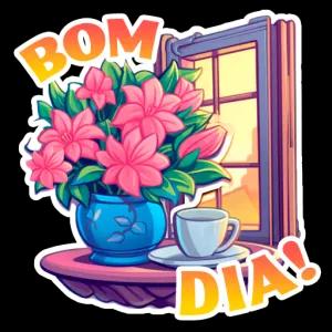 BOM DIA! - getsticker.com