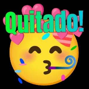 Quitado! - getsticker.com