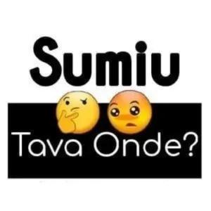 Sumiu Tava Onde? - getsticker.com