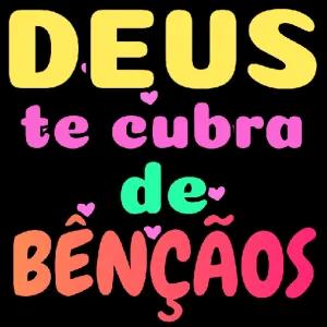 DEUS te cubra de BÊNÇÃOS - getsticker.com