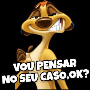 VOU PENSAR NO SEU CASO,OK? - getsticker.com