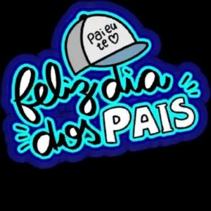 Paieu te♡ feliz dia dos PAIS - getsticker.com