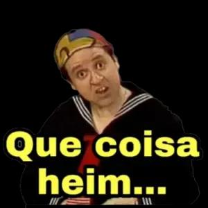 Que coisa heim... - getsticker.com