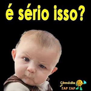 é sério isso? - getsticker.com