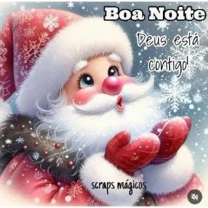 Boa Noite Deus está contigo! - getsticker.com