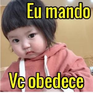 Eu mando Vc obedece - getsticker.com