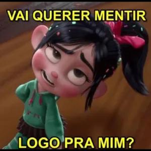 VAI QUERER MENTIR LOGO PRA MIM? - getsticker.com