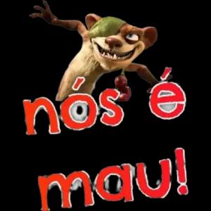 nós'e mau! - getsticker.com