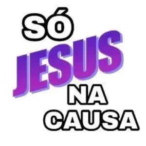 Só JESUS na CAUSA - getsticker.com