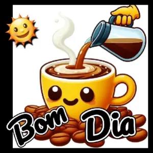 Bom Dia - getsticker.com