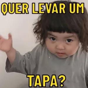 QUER LEVAR UM TAPA? - getsticker.com