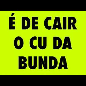 é de cair o cu da bunda - getsticker.com