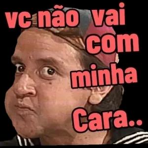 Vc não vai com minha Carab  - getsticker.com