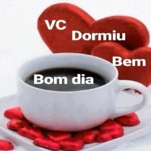 VC Dormiu Bem Bom dia - getsticker.com