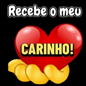 Recebe o meu CARINHO! - getsticker.com