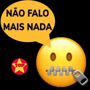 Não falo mais nada - getsticker.com