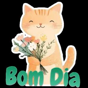 Bom Dia - getsticker.com