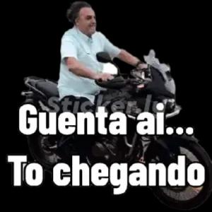Guenta ai... To chegando - getsticker.com