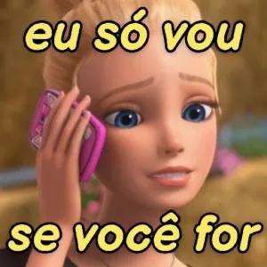 eu só vou  se você for - getsticker.com