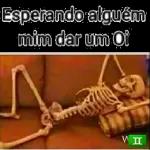 Esperando alguém mim dar um Oi И Д