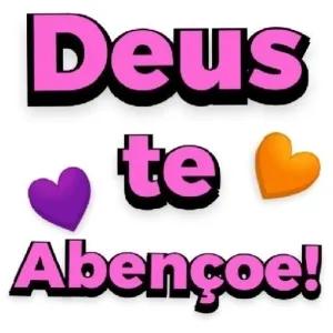 Deus te Abençoe! - getsticker.com