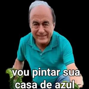 vou pintar sua casa de azul - getsticker.com