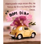 Abençoado seja esse dia, na força da fé e na benção de Deus. BOM DIA Lande Bomfim