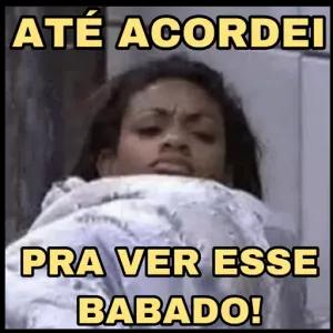ATÉ ACORDEI PRA VER ESSE BABADO!  - getsticker.com