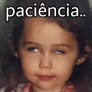 paciência - getsticker.com