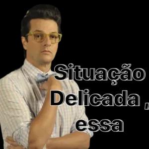 Situação Delicada essa  - getsticker.com