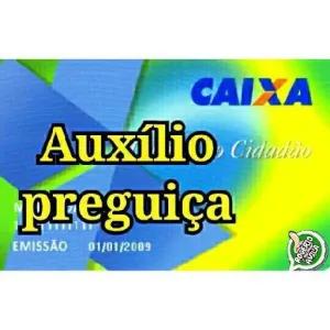 Auxílio preguiça - getsticker.com