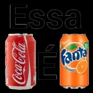Essa 1001 É Fanta Coca-Cola ORANGE - getsticker.com