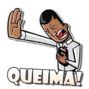 QUEIMA! - getsticker.com