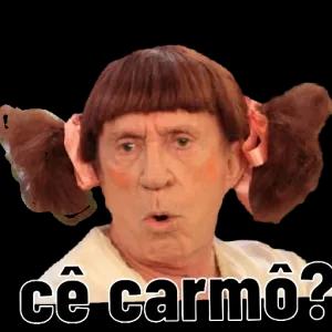 cê carmô? - getsticker.com