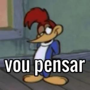 vou pensar - getsticker.com