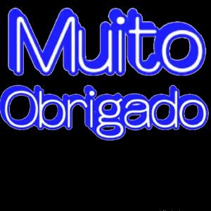 Muito Obrigado - getsticker.com