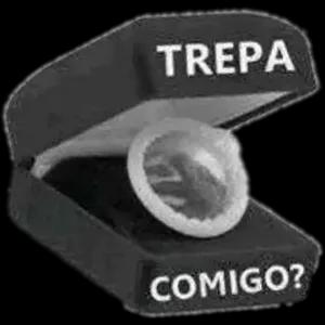 TREPA COMIGO? - getsticker.com