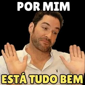 POR MIM m ESTÁ TUDO BEM - getsticker.com