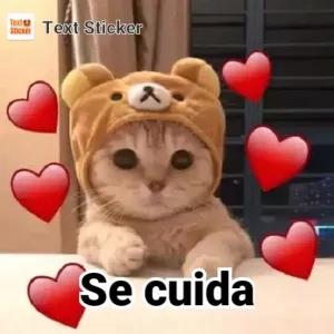 Se cuida - getsticker.com