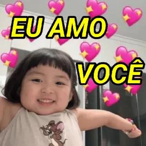 EU AMO VOCÊ - getsticker.com