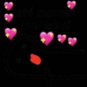 até passei mal aqui X X - getsticker.com