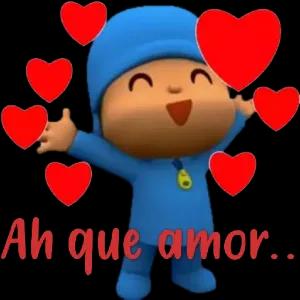 C Ah que amor.. - getsticker.com