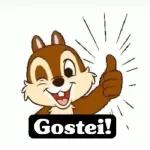 Gostei!