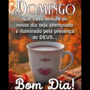 DOMINGO Que cada minuto do nosso dia seja abençoado e iluminado pela presença de DEUS... INUTILIDADES & MENSAGENS Bom Dia! - getsticker.com