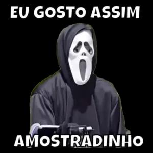 EU GOSTO ASSIM AMOSTRADINHO - getsticker.com