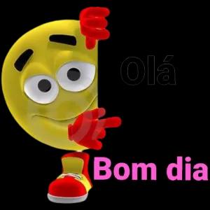 Olá Bom dia - getsticker.com